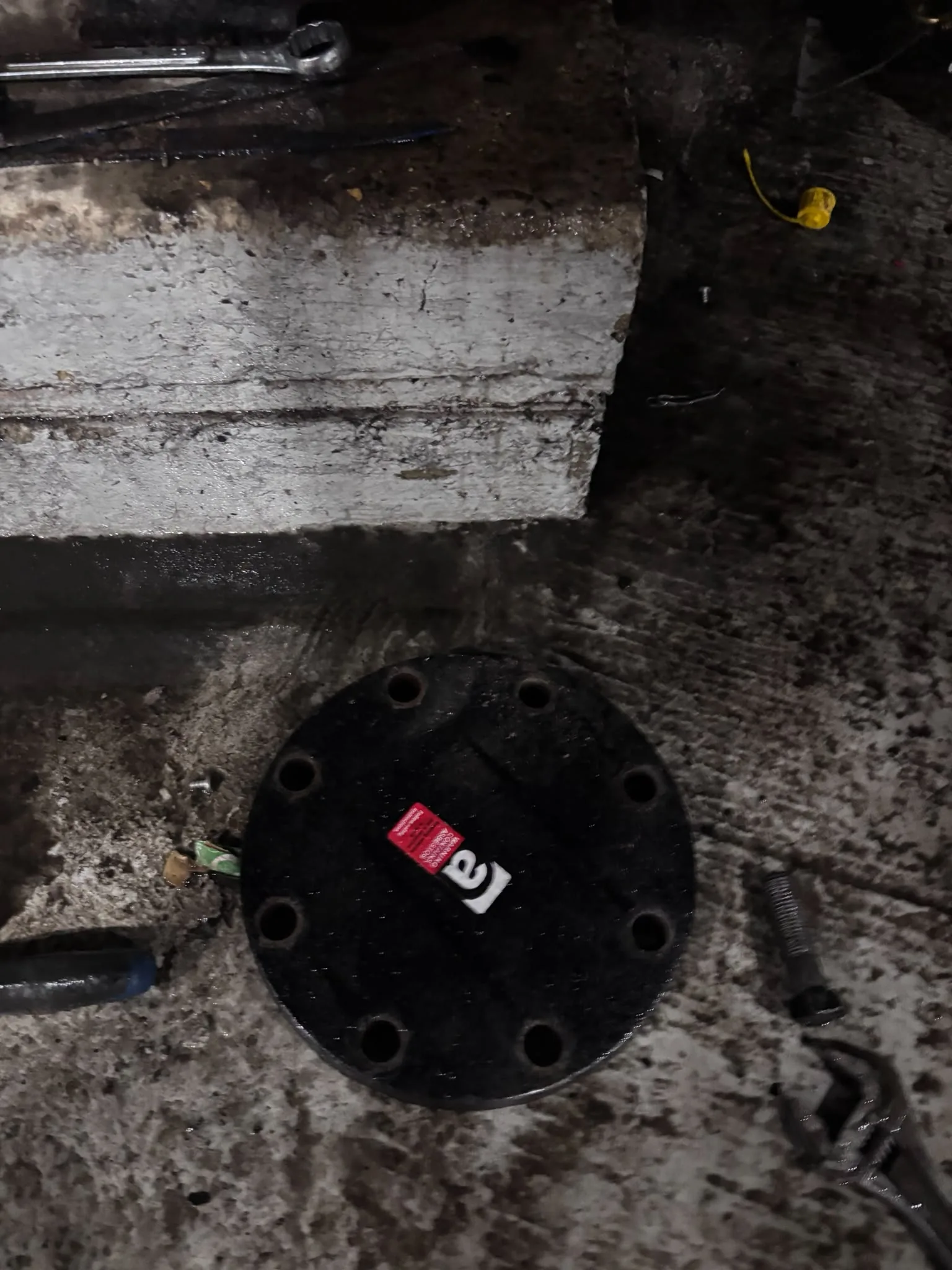 Artex scraping from a concrete ceiling during Forest Hill refurbishment